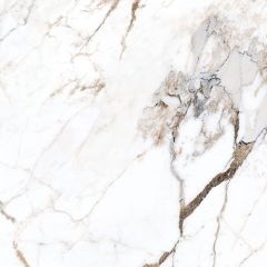 Керамогранит Vitra (Витра) Marble-X Бреча Капрайа Белый лаппатированный ректификат 60x60 см, K949761LPR01VTE0