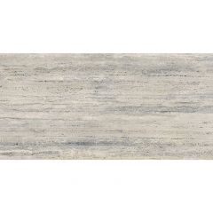 Керамогранит Vitra (Витра) StoneS ДекоТравертин Сильвер Матовый Ректификат 60x120 см, K948104R0001VTER