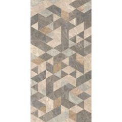 Керамогранит Vitra (Витра) Marmostone Декор Микс Гео лаппатированный R9 60x120x0.9 см, K951329LPR01VTET