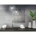 Бордюр Brennero Ceramiche (Бреннеро Черамике) Mineral List. Bright Silver 3.8x60 см
