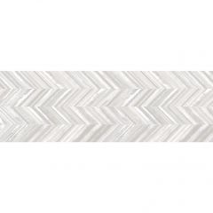 Керамогранит Ibero Cromat-One Dec Fold White 75х25 см (78800746)