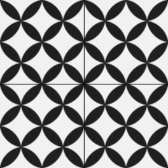 Керамогранит Prissmacer Circle Black Pre. 45x45 см