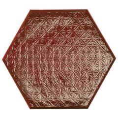 Декор Prissmacer Rain Bordeaux Mist 19,8х22,8 см (78803430)