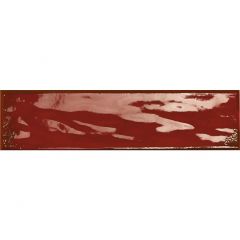 Керамическая плитка Prissmacer Rain Bordeaux 7,5х30 см