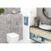 Настенная плитка Alma Ceramica (Альма Керамика) Laurent 24,6х74х0,98 см Рельефная TWU12LRT70R
