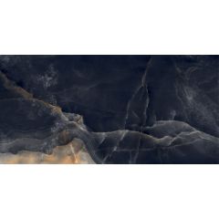 Керамогранит Laparet Interstellar Black чёрный 80х160 см полированный