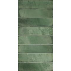 Плитка настенная Azori Bricks Green 31.5х63 см, 00-00109498