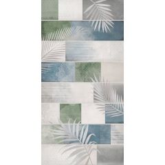 Плитка настенная Azori Bricks Leaf 31.5х63 см, 00-00003250