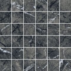 Мозаика Coliseumgres (Колизеумгрес) Уффици Блэк 30х30 см натуральный, толщ. 9 мм, 610110000735