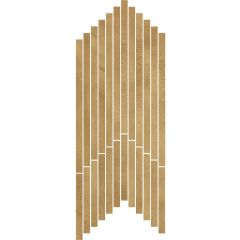 Мозаика Coliseumgres (Колизеумгрес) Линате Голден Стрип 53,3х17,7 см натуральный, толщ. 9 мм, 620110000175
