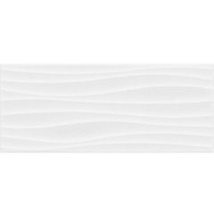 Плитка настенная Gracia Ceramica Monocolor sugar white 02 25х60 см, 010100001537