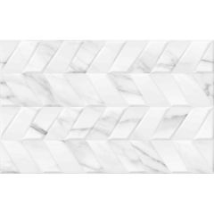 Плитка настенная Gracia Ceramica Нова белая низ 02 25х40 см, 010100001572