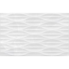 Плитка настенная Gracia Ceramica Эдем белая низ 03 25х40 см, 010100001551