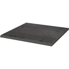 Ступень Paradyz Semir grafit stopnica prosta 29,5х29,5 см