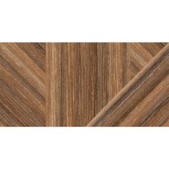 Керамогранит Itc Ceramica Forked Wood Brown Carving 60x120 см