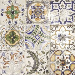 Керамогранит Mainzu (Маинзу) Maiolica/Faenza Maiolica Centro глянцевый 20х20 см