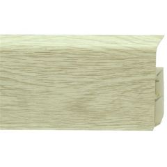 Плинтус ПВХ Royce (Ройс) 2200х80х20 мм дуб льняной (20шт/уп) 50070087322
