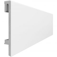 Плинтус напольный VOX (ВОКС) Espumo 100 White ESP401 А 2400х16х100 мм, 3027653
