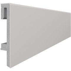 Плинтус напольный VOX (ВОКС) Espumo 80 Light grey ESP202 А 2400х16х80 мм, 3027658