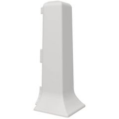 Угол наружный плинтуса VOX (ВОКС) Linela Light grey 413 комплект 2 шт ПАК А 80х16 мм, 3026878
