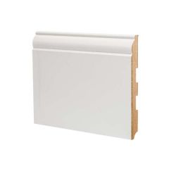 Плинтус напольный МДФ DeArtio Премиум L-XL Белый U104-150 2050х150х16 мм