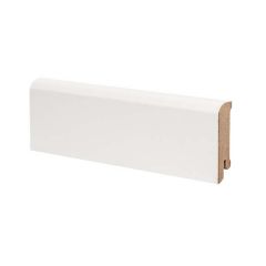 Плинтус напольный МДФ DeArtio Премиум Universal Белый U102-60 2050х60х16 мм