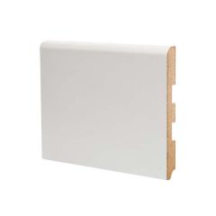 Плинтус напольный МДФ DeArtio Премиум L-XL Белый U102-150 2050х150х16 мм
