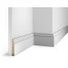 Плинтус Cosca Decor (Коска) МДФ AP10 под покраску, Белый 100x16x2400 мм