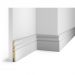Плинтус Cosca Decor (Коска) МДФ AP14 под покраску, Белый 115x16x2400 мм