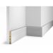 Плинтус Cosca Decor (Коска) МДФ AP08 под покраску, Белый 100x16x2400 мм