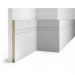 Плинтус Cosca Decor (Коска) МДФ AP27 под покраску, Белый 230x16x2400 мм
