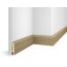 Плинтус Cosca Decor (Коска) МДФ ЕP07 NanoFlex, Дуб Беленый 80x16x2400 мм