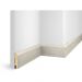 Плинтус Cosca Decor (Коска) МДФ ЕP07 NanoFlex, Дуб Перламутровый 80x16x2400 мм