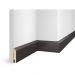 Плинтус Cosca Decor (Коска) МДФ ЕP02 NanoFlex, Дуб Бархатный 60x16x2400 мм
