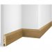 Плинтус Cosca Decor (Коска) МДФ ЕP02 NanoFlex, Дуб Венский 60x16x2400 мм