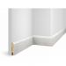Плинтус Cosca Decor (Коска) МДФ WP07 Экошпон, Дуб Эффект светло-серый 80x16x2400 мм