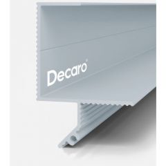 Потолочный теневой профиль Decaro (Декаро) D005.2 30х44х2000 мм Теневой зазор регулируемый от 7 мм Под покраску