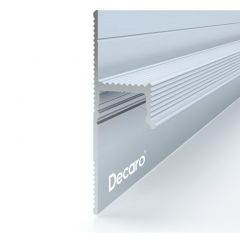Универсальный теневой профиль Decaro (Декаро) D003 15х50х2000 мм Теневой зазор регулируемый до 20 мм Под покраску