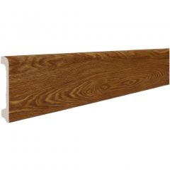 Плинтус напольный Real-Baget (Реал-Багет) гладкий 2400х80х15 мм, P2-132