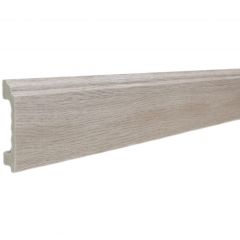 Плинтус напольный Real-Baget (Реал-Багет) гладкий 2400х80х16 мм, P3-101