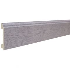 Плинтус напольный Real-Baget (Реал-Багет) гладкий 2400х80х16 мм, P3-114