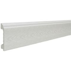 Плинтус напольный Real-Baget (Реал-Багет) гладкий 2400х80х16 мм, P3-130