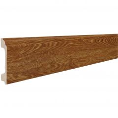 Плинтус напольный Real-Baget (Реал-Багет) с тиснением 2400х80х16 мм, P3-132-N