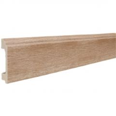 Плинтус напольный Real-Baget (Реал-Багет) гладкий 2400х80х16 мм, P3-21