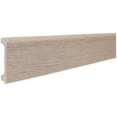 Плинтус напольный Real-Baget (Реал-Багет) с тиснением 2400х80х15 мм, P2-113-N