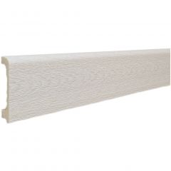 Плинтус напольный Real-Baget (Реал-Багет) с тиснением 2400х80х15 мм, P2-130-N