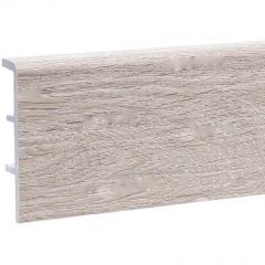 Плинтус напольный Alpine Floor (Альпин Флор) Rico Concept 80 2200х80х20 мм Дуб Латте (Oak Latte), RC 80003