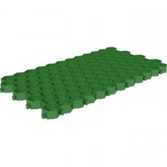 Решетка газонная Gidrolica (Гидролика) Eco Standart 700х400х32 мм пластиковая зеленая (607)