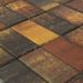 Тротуарная плитка Braer Прямоугольник Color Mix Мальва, толщина 40 мм