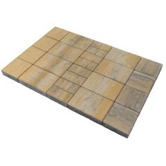 Тротуарная плитка Braer Мозаика Color mix Песчаник, толщина 60 мм